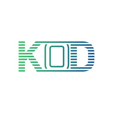 Modern KOD Logo Tasarımı. KOD Minimalist, Profesyonel ve Çok Yönlü İşletme Kimliği Simgesi