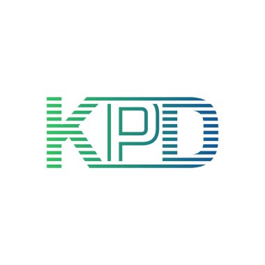 Modern KPD Logo Tasarımı. KPD Minimalist, Profesyonel ve Çok Yönlü İşletme Kimliği Simgesi