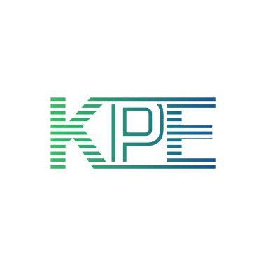 Modern KPE Logo Tasarımı. KPE Minimalist, Profesyonel ve Çok Yönlü İşletme Kimliği Simgesi