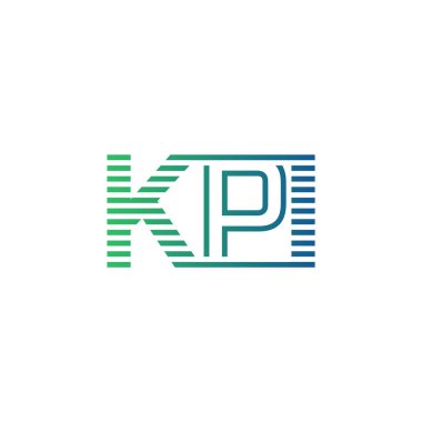 Modern KPI Logo Tasarımı. KPI Minimalist, Profesyonel ve İşletme Kimliği İçin Çok Yönlü Markalaştırma Simgesi