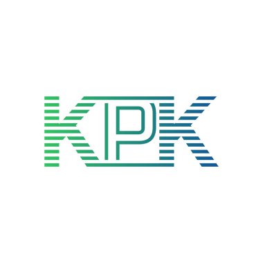 Modern KPK Logo Tasarımı. İş Kimliği için KPK Minimalist, Profesyonel ve Çok Yönlü Markalaştırma Simgesi