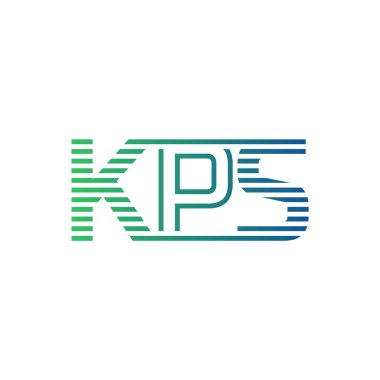 Modern KPS Logo Tasarımı. İş Kimliği için KPS Minimalist, Profesyonel ve Çok Yönlü Markalaştırma Simgesi