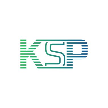 Modern KSP Logo Tasarımı. İş Kimliği için KSP Minimalist, Profesyonel ve Çok Yönlü Markalaştırma Simgesi