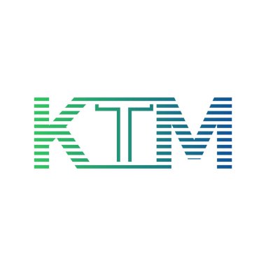 Modern KTM Logo Tasarımı. KTM Minimalist, Profesyonel ve İşletme Kimliği İçin Çok Yönlü Markalaştırma Simgesi