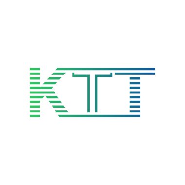 Modern KTT Logo Tasarımı. İşletme Kimliği İçin KTT Minimalist, Profesyonel ve Çok Yönlü Markalaştırma Simgesi