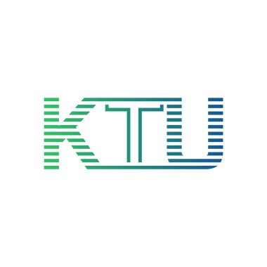Modern KTU Logo Tasarımı. KTU Minimalist, Profesyonel ve Çok Yönlü İşletme Kimliği Simgesi