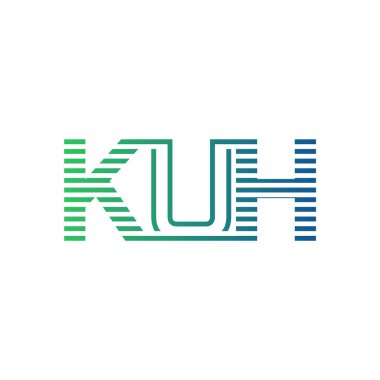 Modern KUH Logo Tasarımı. KUH Minimalist, Profesyonel ve Çok Yönlü İşletme Kimliği Simgesi