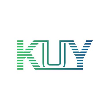 Modern KUY Logo Tasarımı. KUY Minimalist, Profesyonel ve Çok Yönlü İşletme Kimliği Simgesi