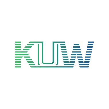Modern KUW Logo Tasarımı. KUW Minimalist, Profesyonel ve Çok Yönlü İşletme Kimliği Simgesi