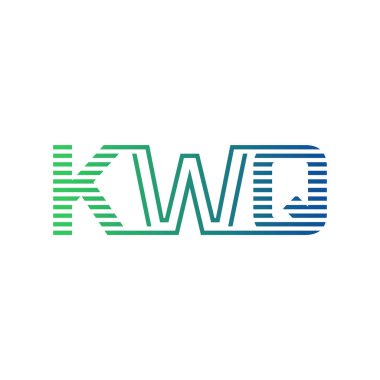 Modern KWQ Logo Tasarımı. KWQ Minimalist, Profesyonel ve Çok Yönlü İşletme Kimliği Simgesi