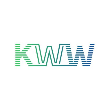 Modern KWW Logo Tasarımı. KWW Minimalist, Profesyonel ve Çok Yönlü İşletme Kimliği Simgesi