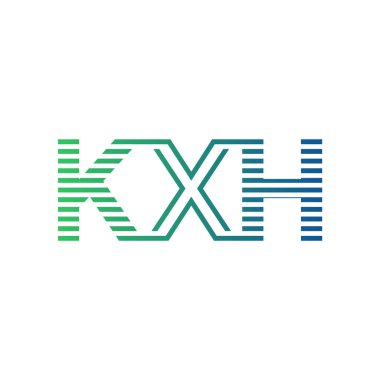 Modern KXH Logo Tasarımı. İş Kimliği için KXH Minimalist, Profesyonel ve Çok Yönlü Markalaştırma Simgesi