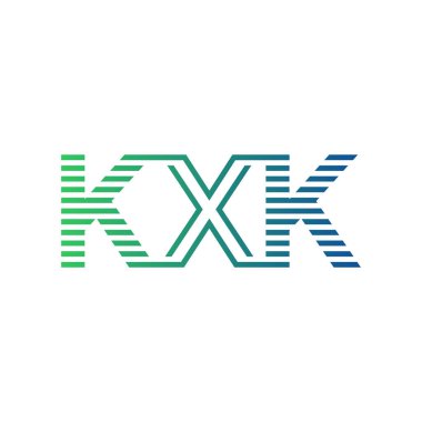 Modern KXK Logo Tasarımı. İşletme Kimliği İçin KXK Minimalist, Profesyonel ve Çok Yönlü Markalaşma Simgesi