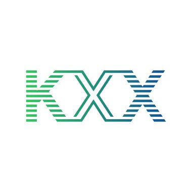 Modern KXX Logo Tasarımı. İşletme Kimliği İçin KXX Minimalist, Profesyonel ve Çok Yönlü Markalaştırma Simgesi