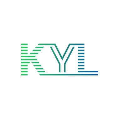 Modern KYL Logo Tasarımı. İş Kimliği için KYL Minimalist, Profesyonel ve Çok Yönlü Markalaştırma Simgesi