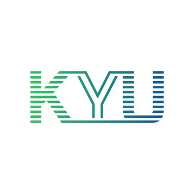 Modern KYU Logo Tasarımı. KYU Minimalist, Profesyonel ve Çok Yönlü İşletme Kimliği Simgesi