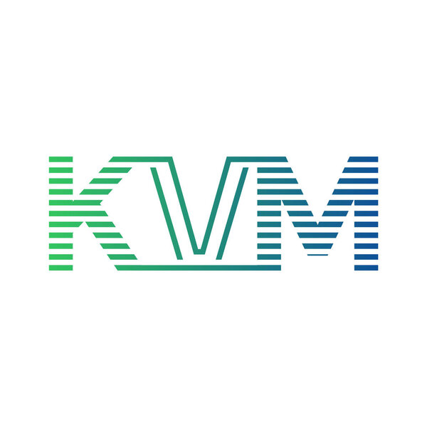 Modern KVM Logo Design. Letter KVM Minimalist, Professional, and Versatile Branding Icon for Business Identity