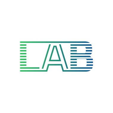 Modern LAB Logo Tasarımı. İş Kimliği için LAB Minimalist, Profesyonel ve Çok Yönlü Markalaştırma Simgesi