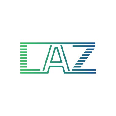 Modern LAZ Logo Design. Letter LAZ Minimalist, Professional, and Versatile Branding Icon for Business Identity clipart