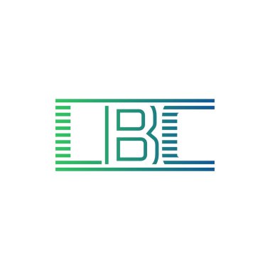 Modern LBC Logo Tasarımı. İş Kimliği için LBC Minimalist, Profesyonel ve Çok Yönlü Markalaştırma Simgesi