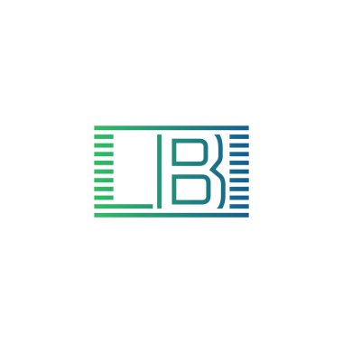 Modern LBI Logo Tasarımı. LBI Minimalist, Profesyonel ve Çok Yönlü İşletme Kimliği Simgesi