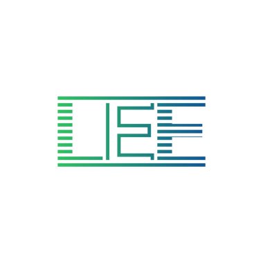 Modern LEE Logo Tasarımı. LEE Minimalist, Profesyonel ve Çok Yönlü İşletme Kimliği Simgesi