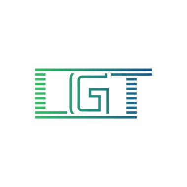 Modern LGT Logo Tasarımı. İş Kimliği için LGT Minimalist, Profesyonel ve Çok Yönlü Markalaştırma Simgesi