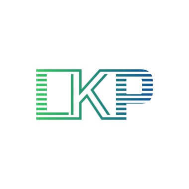 Modern LKP Logo Tasarımı. LKP Minimalist, Profesyonel ve Çok Yönlü İşletme Kimliği Simgesi