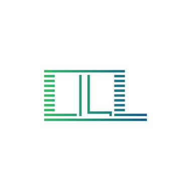 Modern LLL Logo Tasarımı. İş Kimliği için LLL Minimalist, Profesyonel ve Çok Yönlü Markalaştırma Simgesi