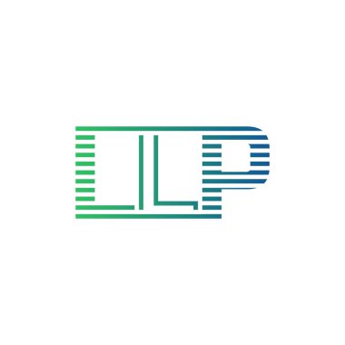 Modern LLP Logo Tasarımı. LLP Harfi İş Kimliği Minimalist, Profesyonel ve Çok Yönlü Markalaştırma Simgesi