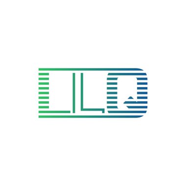 Modern LLQ Logo Tasarımı. İş Kimliği için LLQ Minimalist, Profesyonel ve Çok Yönlü Markalaştırma Simgesi