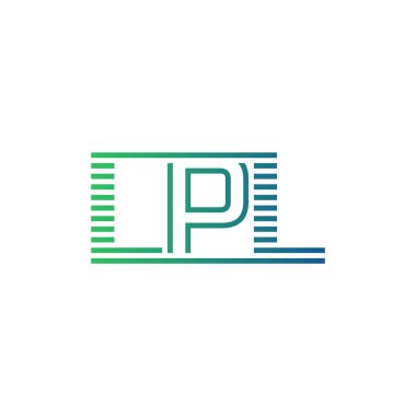 Modern LPL Logo Tasarımı. İş Kimliği için LPL Minimalist, Profesyonel ve Çok Yönlü Markalaştırma Simgesi