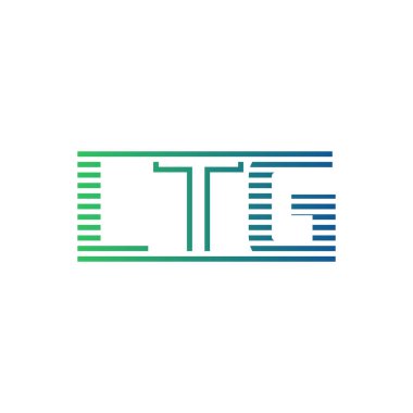 Modern LTG Logo Tasarımı. İş Kimliği için LTG Minimalist, Profesyonel ve Çok Yönlü Markalaştırma Simgesi