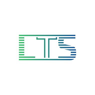 Modern LTS Logo Tasarımı. İş Kimliği için LTS Minimalist, Profesyonel ve Çok Yönlü Markalaştırma Simgesi