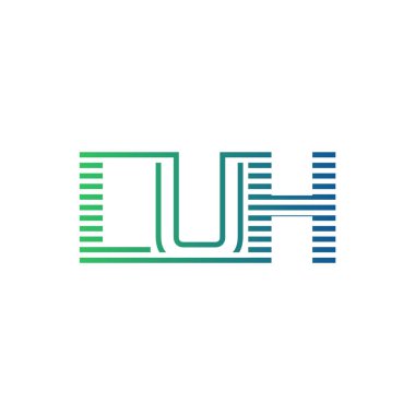 Modern LUH Logo Tasarımı. LUH Minimalist, Profesyonel ve Çok Yönlü İşletme Kimliği Simgesi
