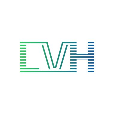 Modern LVH Logo Design. Letter LVH Minimalist, Professional, and Versatile Branding Icon for Business Identity clipart