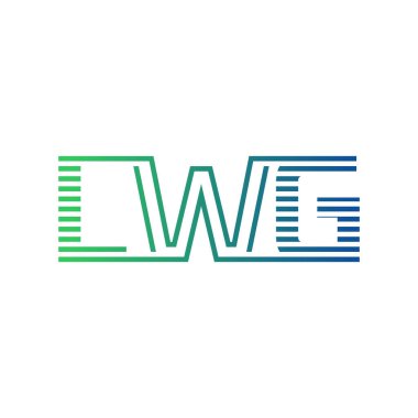 Modern LWG Logo Tasarımı. İşletme Kimliği İçin LWG Minimalist, Profesyonel ve Çok Yönlü Marka Simgesi
