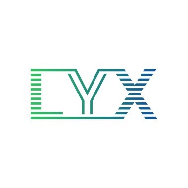 Modern LYX Logo Tasarımı. LYX Minimalist, Profesyonel ve Çok Yönlü İşletme Kimliği Simgesi