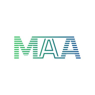Modern MAA Logo Tasarımı. İş Kimliği için MAA Minimalist, Profesyonel ve Çok Yönlü Markalaştırma Simgesi