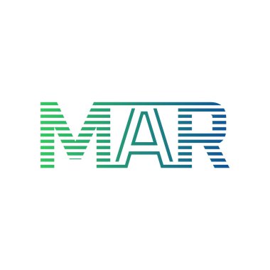 Modern MAR Logo Tasarımı. MAR Harfi Minimalist, Profesyonel ve İş Kimliği için Çok Yönlü Markalaştırma Simgesi