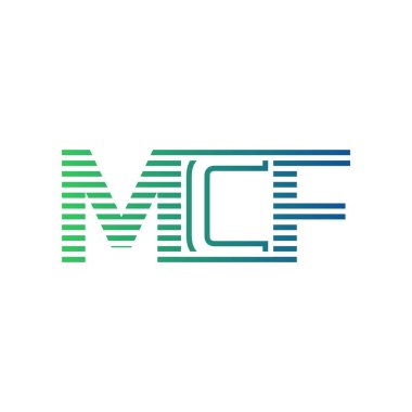 Modern MCF Logo Tasarımı. MCF Minimalist, Profesyonel ve Çok Yönlü İşletme Kimliği Simgesi