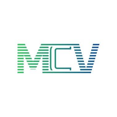 Modern MCV Logo Tasarımı. MCV Minimalist, Profesyonel ve Çok Yönlü İşletme Kimliği Simgesi
