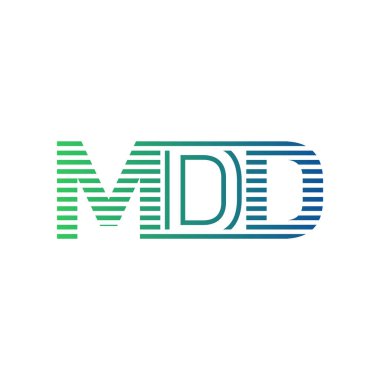 Modern MDD Logo Tasarımı. İşletme Kimliği İçin MDD Minimalist, Profesyonel ve Çok Yönlü Markalaştırma Simgesi