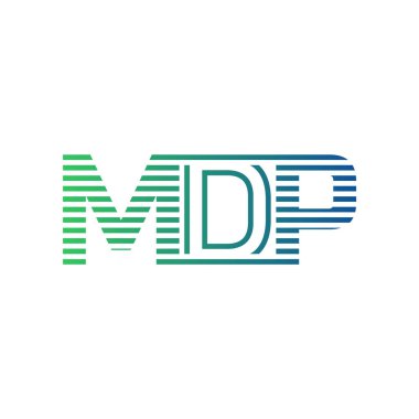 Modern MDP Logo Tasarımı. MDP Minimalist, Profesyonel ve Çok Yönlü İşletme Kimliği Simgesi