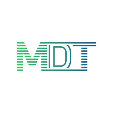 Modern MDT Logo Tasarımı. İşletme Kimliği İçin MDT Minimalist, Profesyonel ve Çok Yönlü Markalaştırma Simgesi