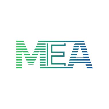 Modern MEA Logo Tasarımı. MEA Minimalist, Profesyonel ve İş Kimliği için Çok Yönlü Markalaştırma Simgesi