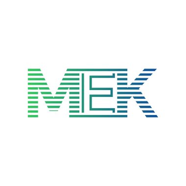 Modern MEK Logo Tasarımı. MEK Minimalist, Profesyonel ve İş Kimliği için Çok Yönlü Markalaştırma Simgesi