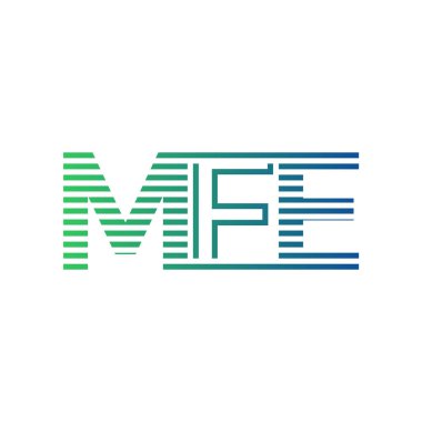 Modern MFE Logo Tasarımı. MFE Minimalist, Profesyonel ve Çok Yönlü İşletme Kimliği Simgesi