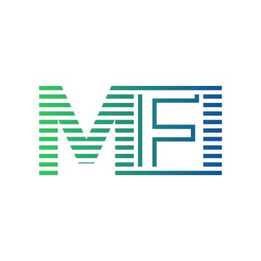 Modern MFI Logo Tasarımı. MFI Minimalist, Profesyonel ve Çok Yönlü İşletme Kimliği Simgesi