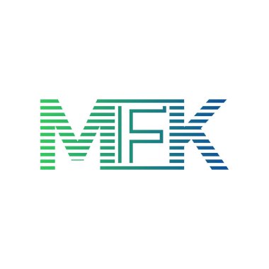 Modern MFK Logo Tasarımı. MFK Minimalist, Profesyonel ve Çok Yönlü İşletme Kimliği Simgesi